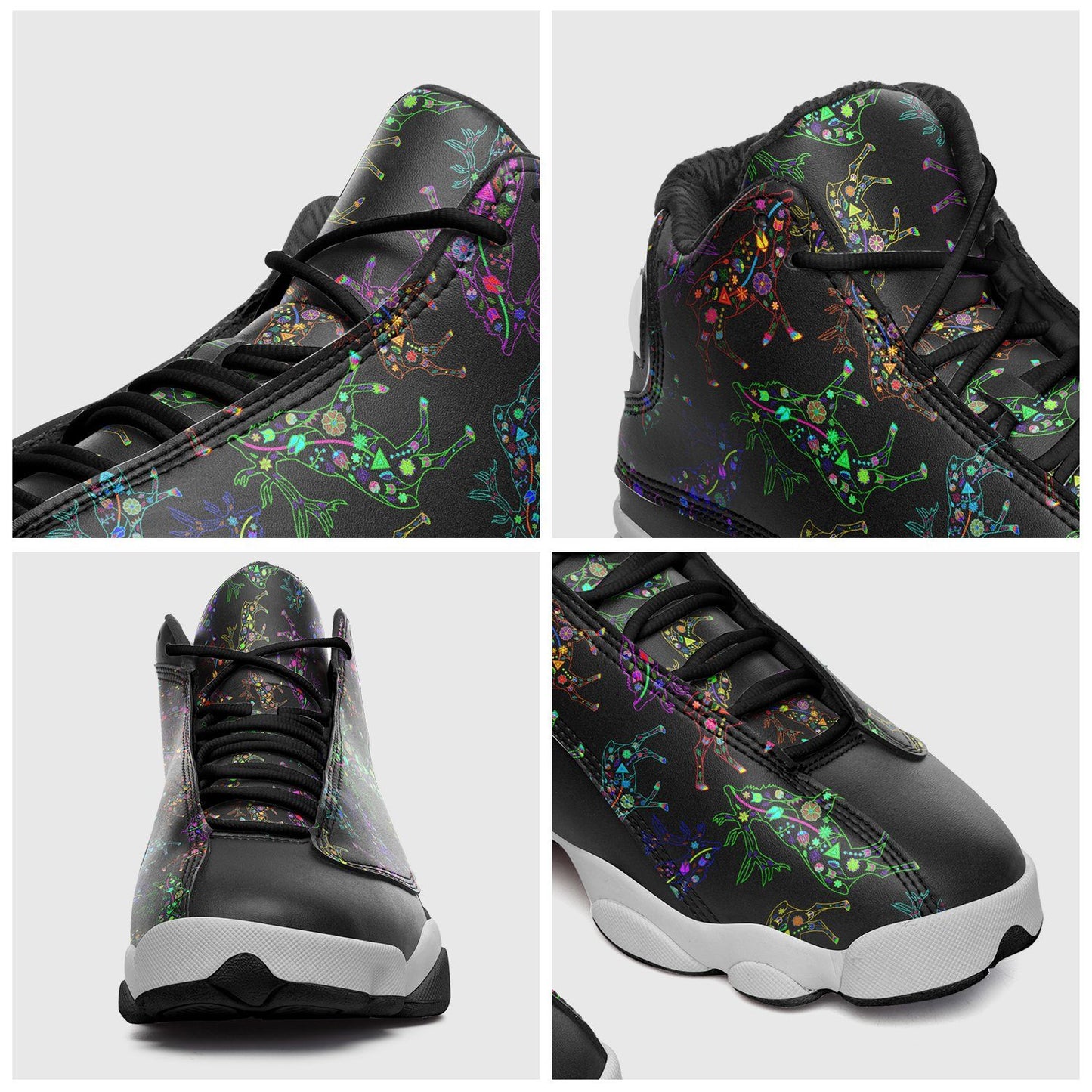 Floral Elk Isstsokini Athletic Shoes Herman