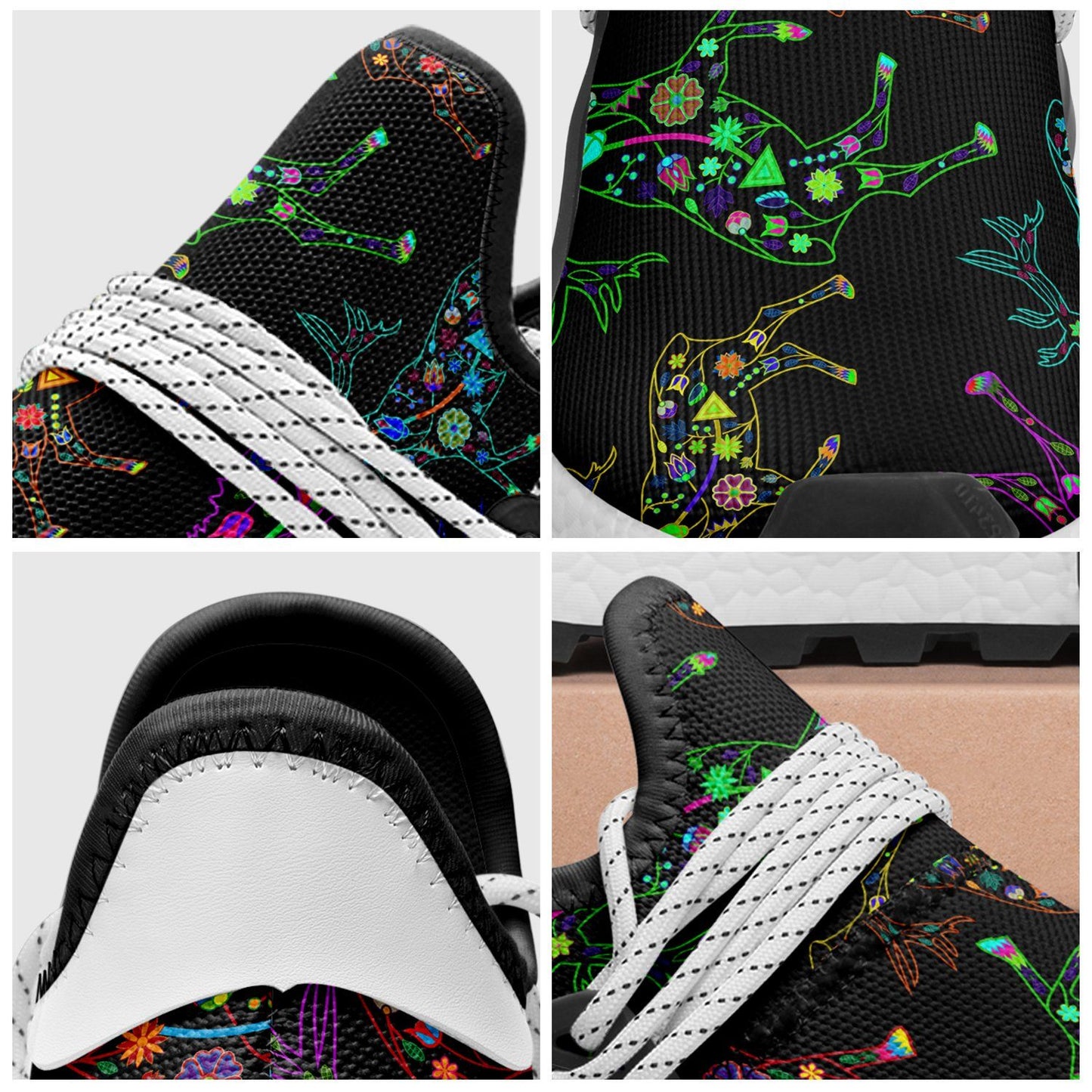 Floral Elk Okaki Sneakers Shoes Herman