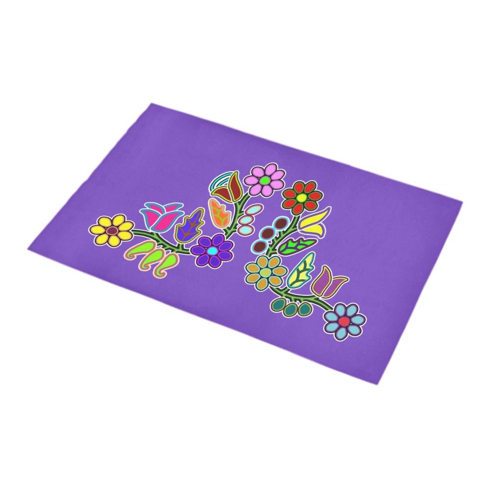 Floral Generations on Moon Shadow Bath Rug 16''x 28'' Bath Rug 16''x 28'' e-joyer