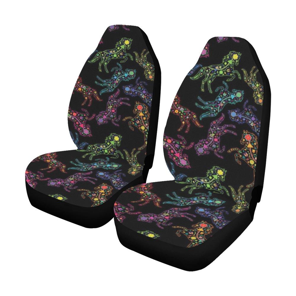Floral Horse Car Seat Covers (Set of 2) Car Seat Covers e-joyer