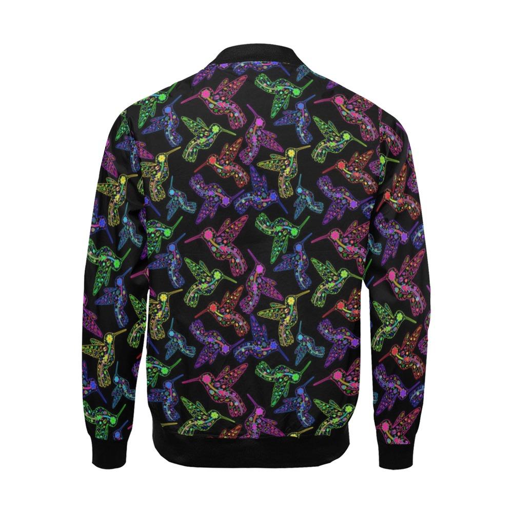 Floral Hummingbird All Over Print Bomber Jacket for Men (Model H19) All Over Print Bomber Jacket for Men (H19) e-joyer
