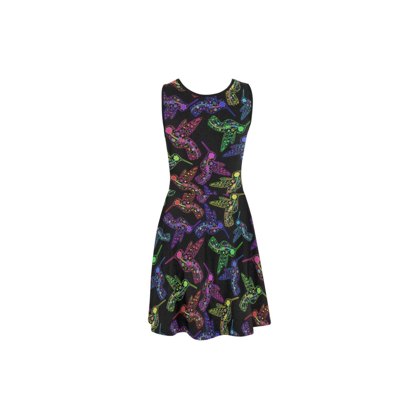 Floral Hummingbird Atalanta Sundress (Model D04) Atalanta Sundress (D04) e-joyer