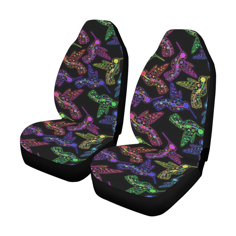 Floral Hummingbird Car Seat Covers (Set of 2) Car Seat Covers e-joyer