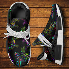 Load image into Gallery viewer, Floral Wolves Okaki Sneakers Shoes Herman 
