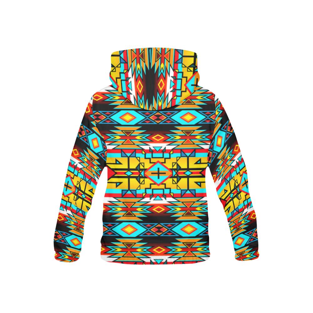 Force of Nature Twister All Over Print Hoodie for Kid (USA Size) (Model H13) All Over Print Hoodie for Kid (H13) e-joyer
