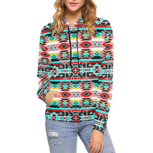 Load image into Gallery viewer, Force of Nature Windstorm All Over Print Hoodie for Women (USA Size) (Model H13) All Over Print Hoodie for Women (H13) e-joyer 

