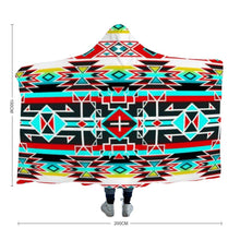Load image into Gallery viewer, Force of Nature Windstorm Hooded Blanket 49 Dzine 
