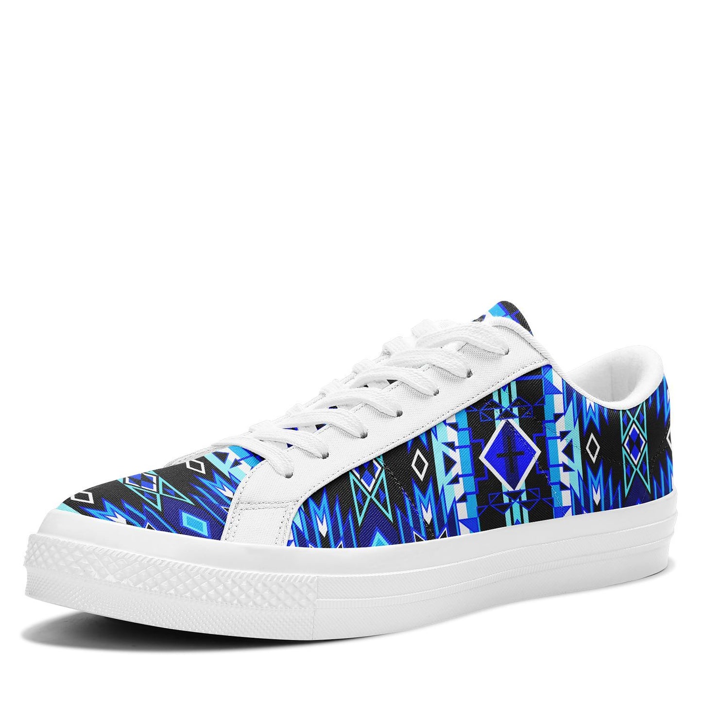 Force of Nature Winter Night Aapisi Low Top Canvas Shoes White Sole 49 Dzine