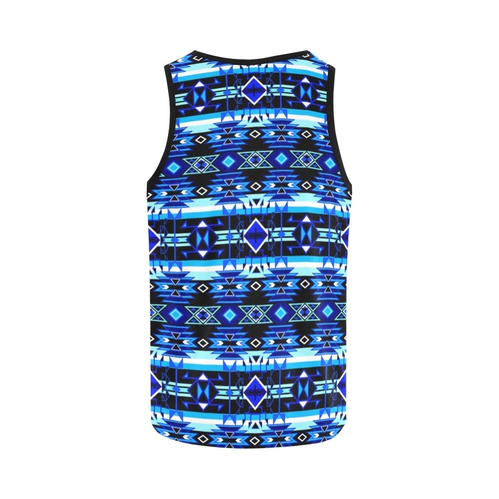 Force of Nature Winter Night All Over Print Tank Top for Women (Model T43) All Over Print Tank Top for Women (T43) e-joyer