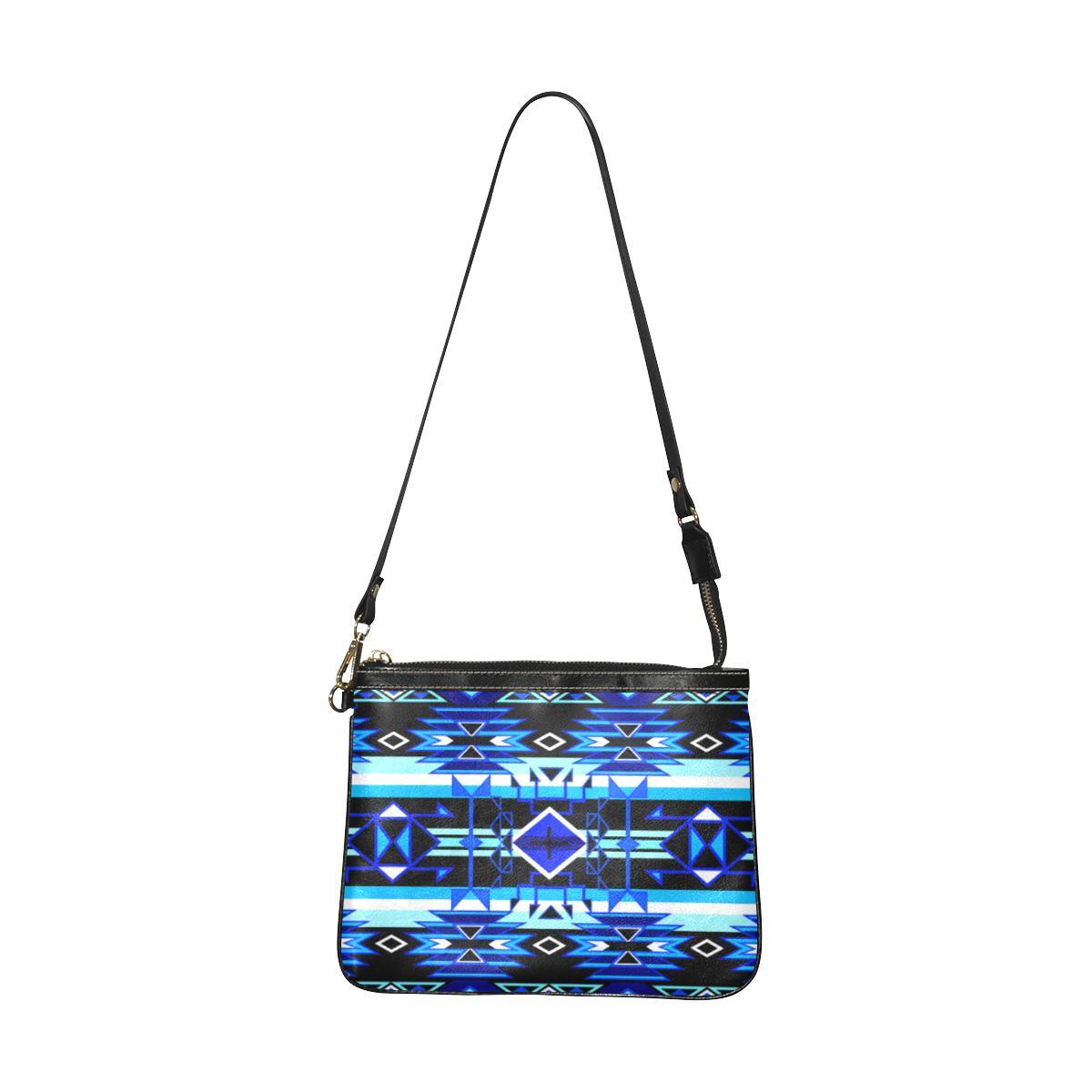 Force of Nature Winter Night Small Shoulder Bag (Model 1710) Small Shoulder Bag (1710) e-joyer