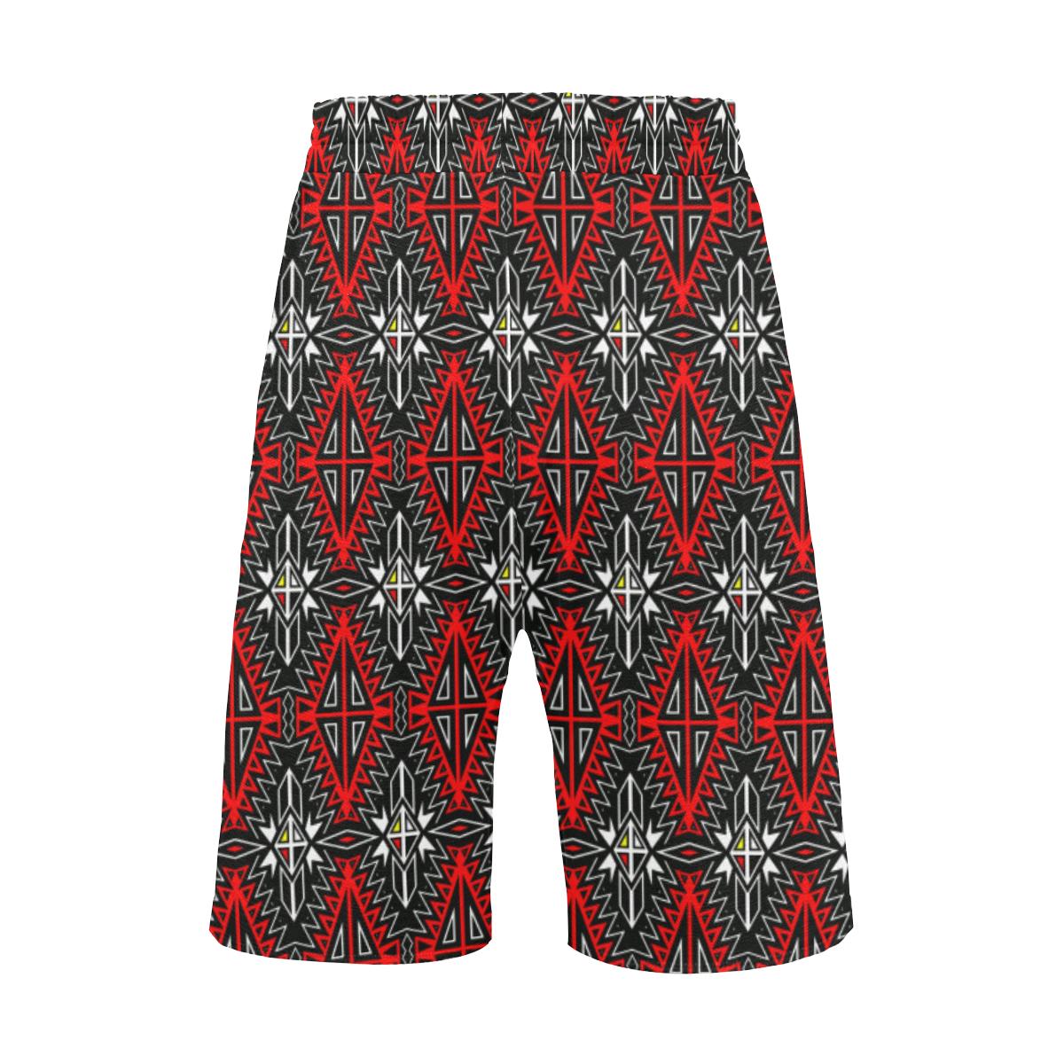 Four Directions Men's All Over Print Casual Shorts (Model L23) Men's Casual Shorts (L23) e-joyer