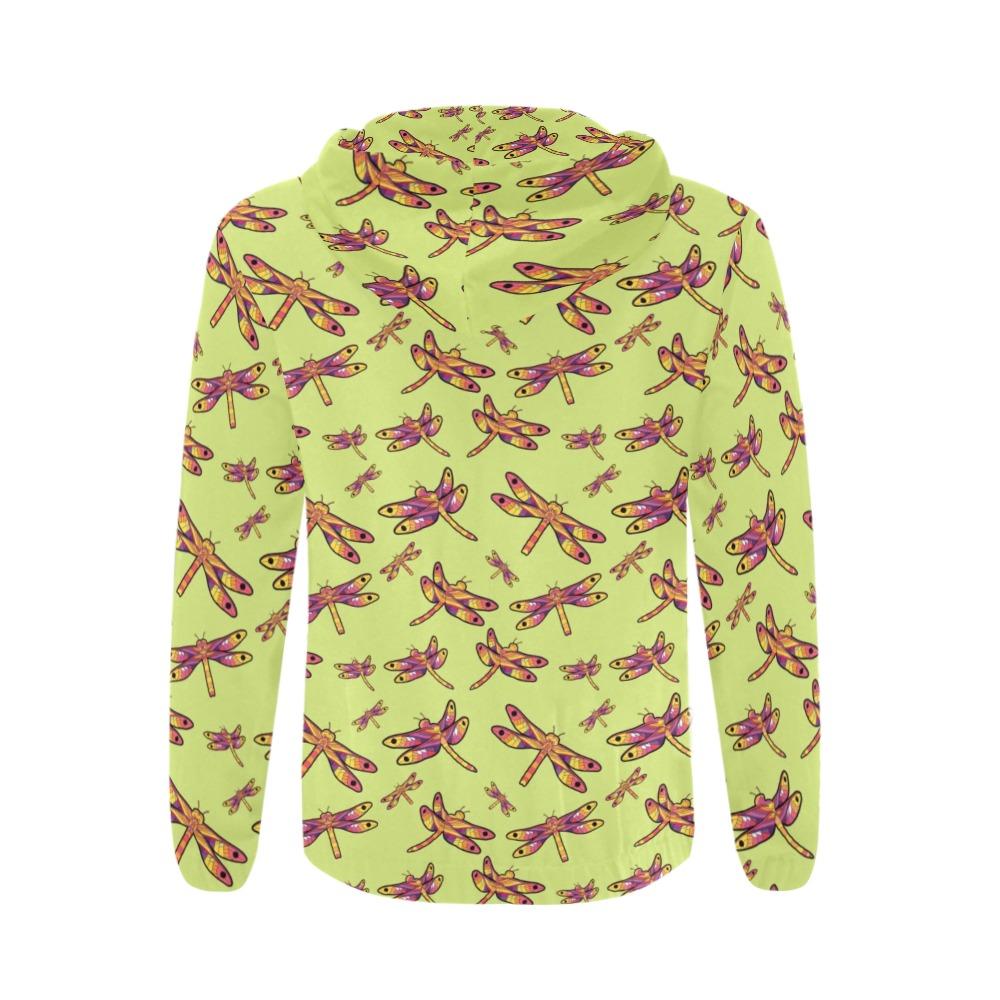 Gathering Lime All Over Print Full Zip Hoodie for Men (Model H14) All Over Print Full Zip Hoodie for Men (H14) e-joyer