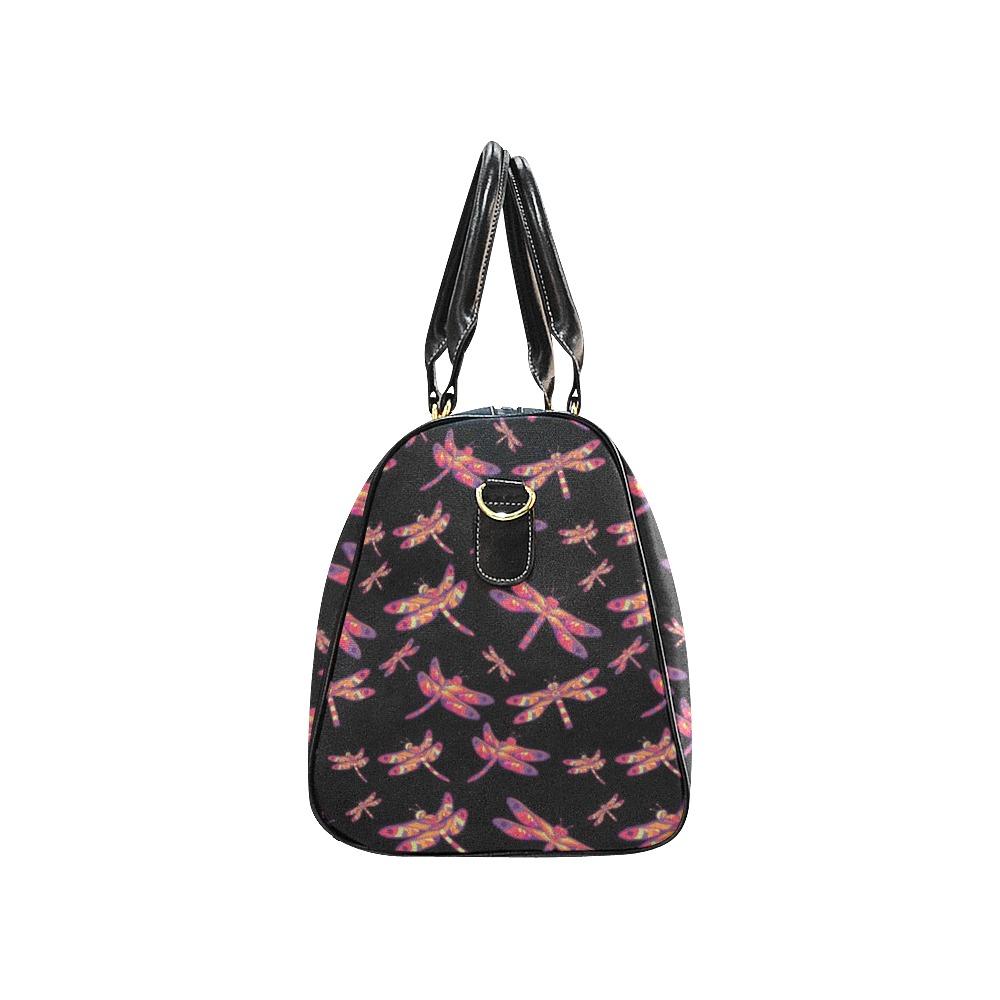 Gathering Noir New Waterproof Travel Bag/Large (Model 1639) Waterproof Travel Bags (1639) e-joyer