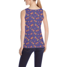 Load image into Gallery viewer, Gathering Purple All Over Print Tank Top for Women (Model T43) All Over Print Tank Top for Women (T43) e-joyer 
