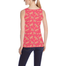 Load image into Gallery viewer, Gathering Rouge All Over Print Tank Top for Women (Model T43) All Over Print Tank Top for Women (T43) e-joyer 
