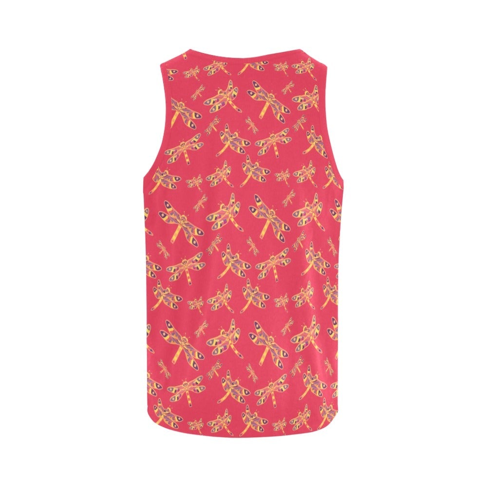 Gathering Rouge All Over Print Tank Top for Women (Model T43) All Over Print Tank Top for Women (T43) e-joyer