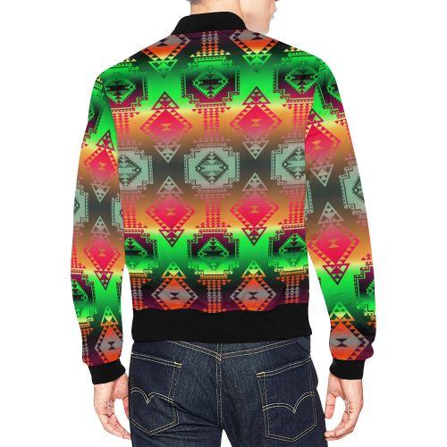 Gathering Sky All Over Print Bomber Jacket for Men/Large Size (Model H19) All Over Print Bomber Jacket for Men/Large (H19) e-joyer
