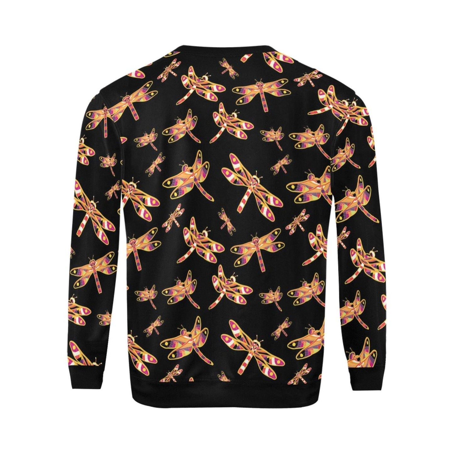 Gathering Yellow Black All Over Print Crewneck Sweatshirt for Men (Model H18) shirt e-joyer