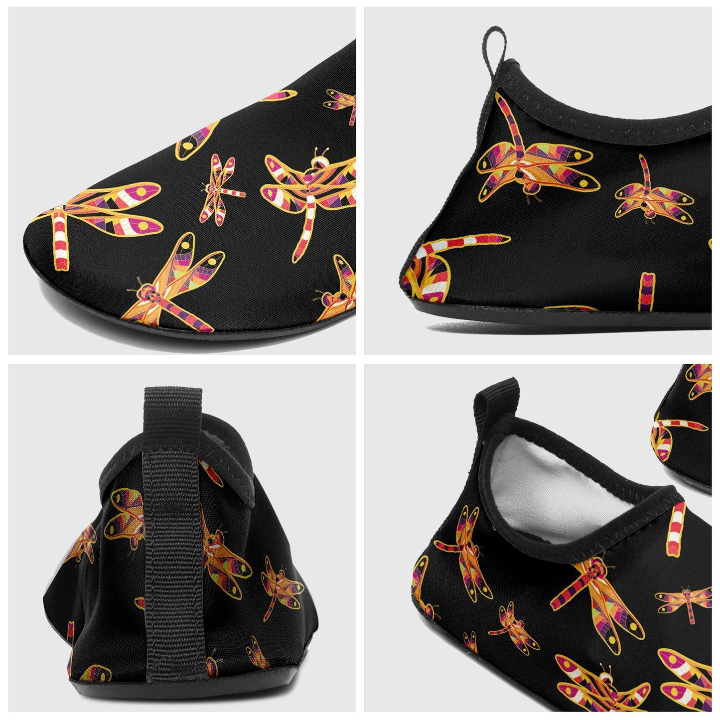 Gathering Yellow Black Kid's Slip On Shoes Herman