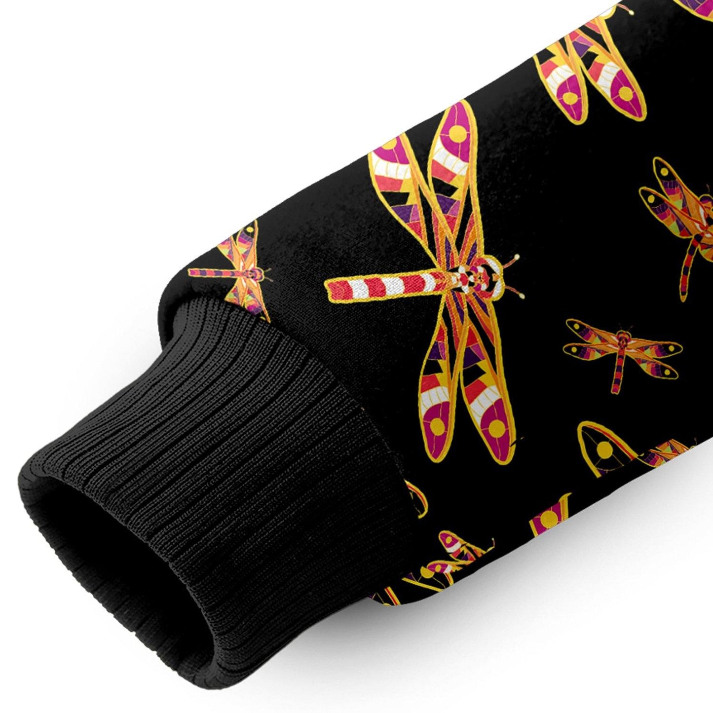 Gathering Yellow Black Sherpa Hoodie hoodie Herman