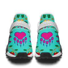 Load image into Gallery viewer, Geometric Floral Fall Sky Okaki Sneakers Shoes 49 Dzine 
