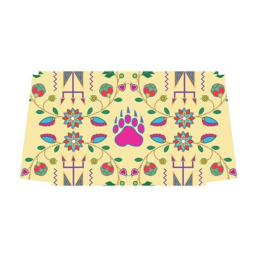 Geometric Floral Fall-Vanilla Classic Travel Bag (Model 1643) Remake Classic Travel Bags (1643) e-joyer