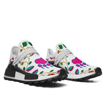Load image into Gallery viewer, Geometric Floral Fall White Okaki Sneakers Shoes 49 Dzine 

