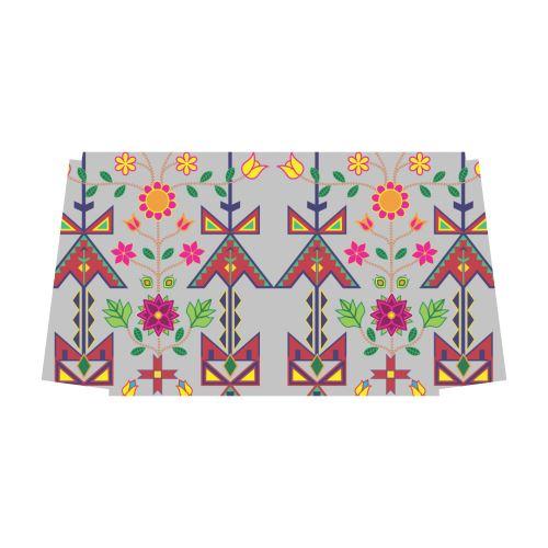 Geometric Floral Spring-Gray Classic Travel Bag (Model 1643) Remake Classic Travel Bags (1643) e-joyer