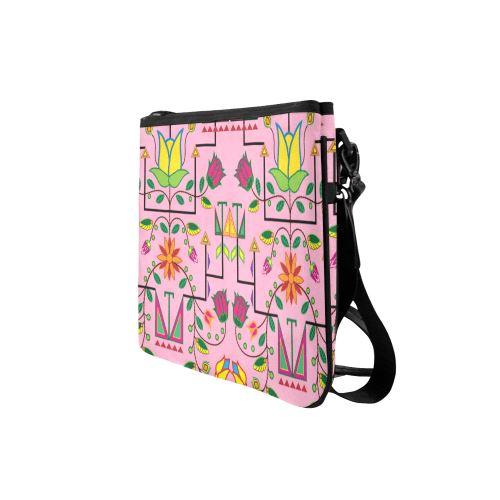 Geometric Floral Summer-Sunset Slim Clutch Bag (Model 1668) Slim Clutch Bags (1668) e-joyer