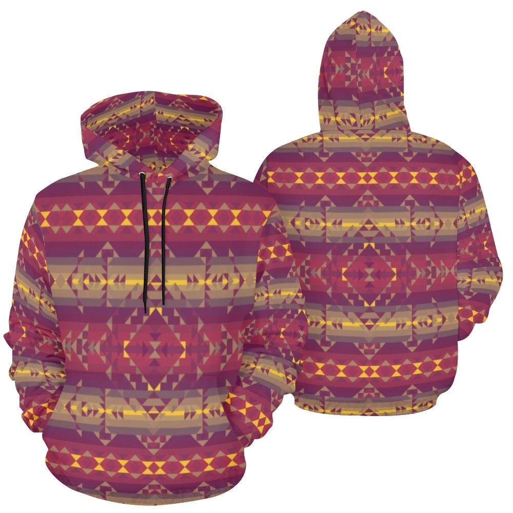 Gold Wool All Over Print Hoodie for Men (USA Size) (Model H13) All Over Print Hoodie for Men (H13) e-joyer