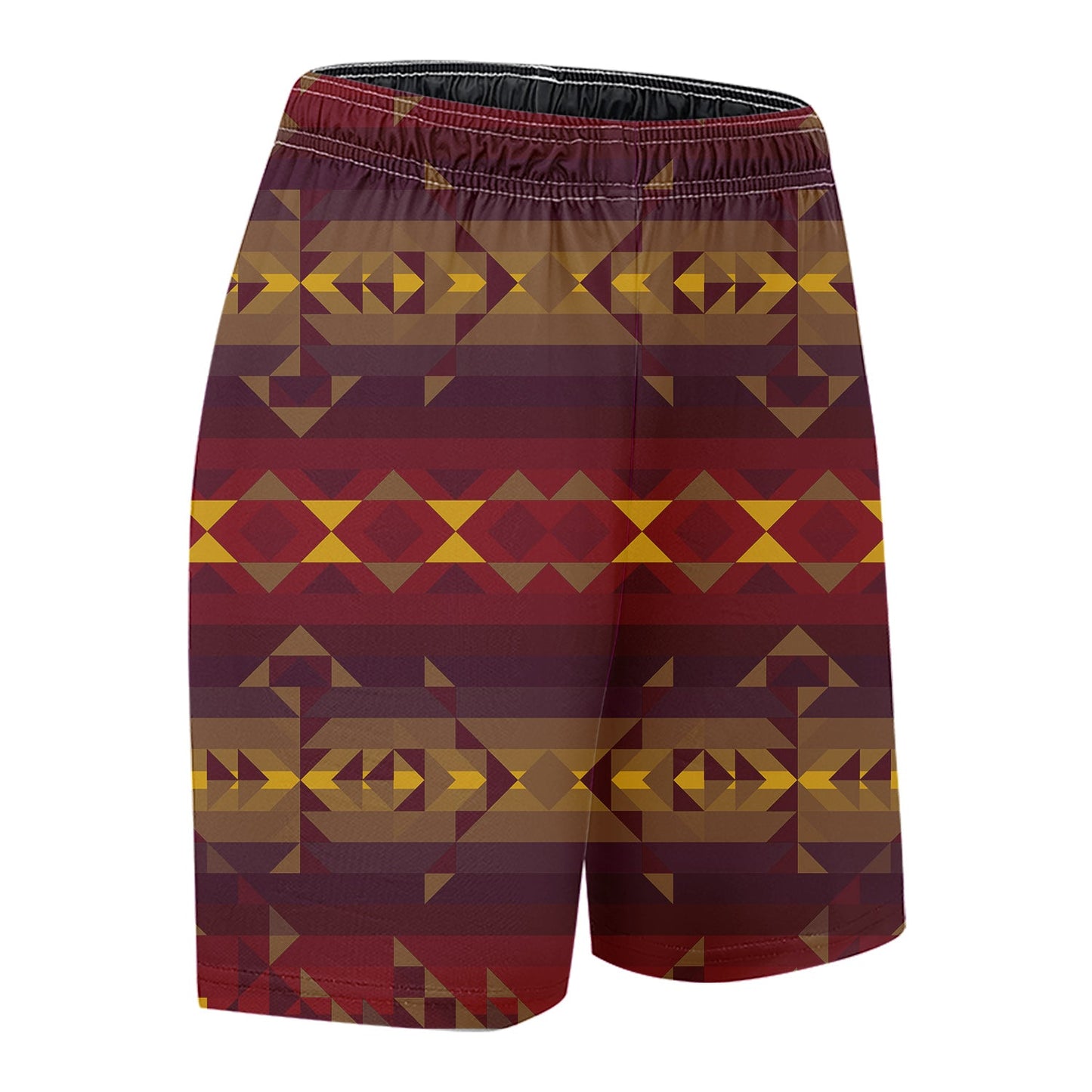 Gold Wool Kid's Basketball Shorts 49 Dzine
