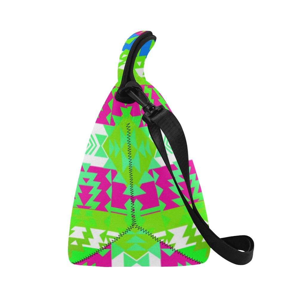 Grand Entry Jingle Neoprene Lunch Bag/Large (Model 1669) Neoprene Lunch Bag/Large (1669) e-joyer