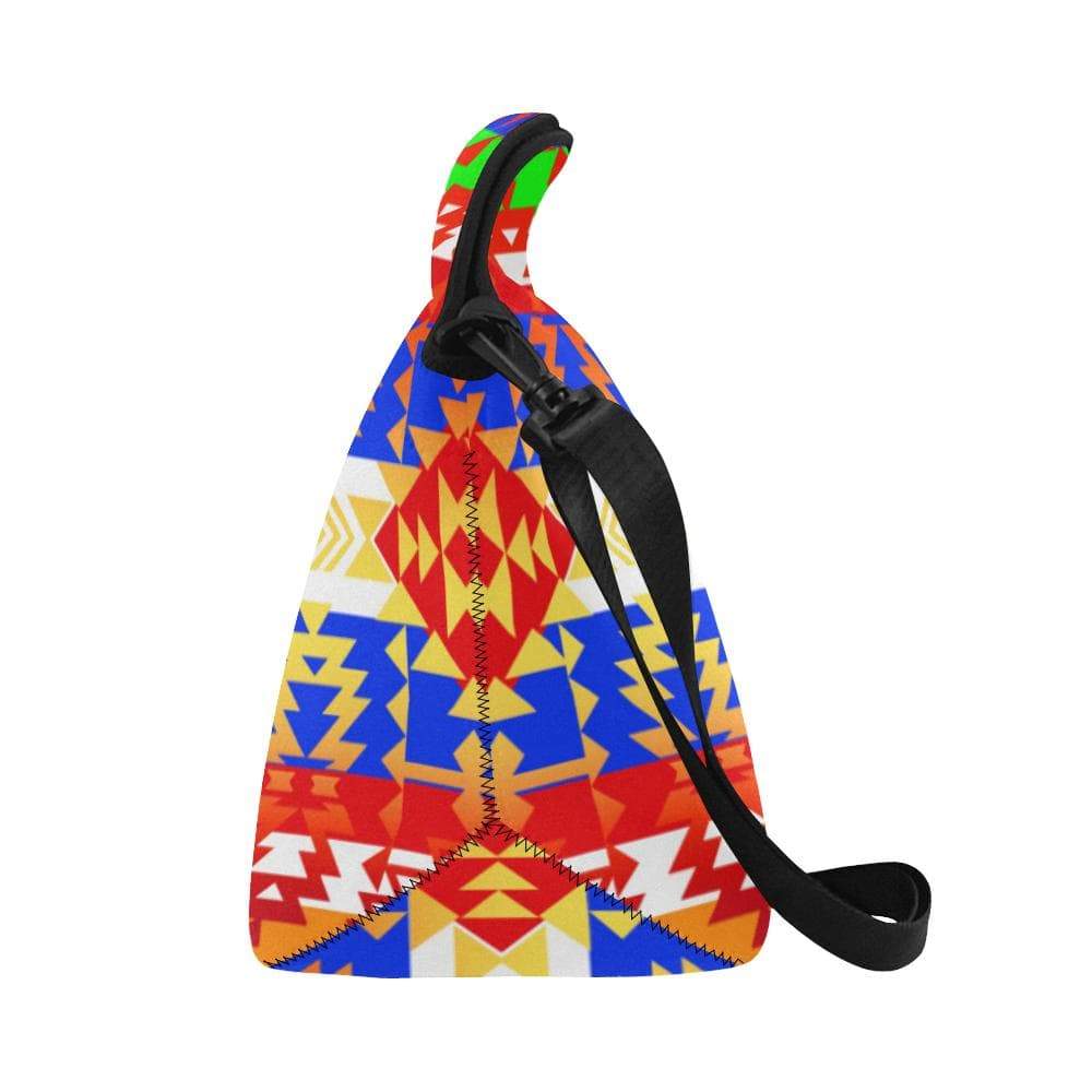 Grand Entry Traditional Neoprene Lunch Bag/Large (Model 1669) Neoprene Lunch Bag/Large (1669) e-joyer