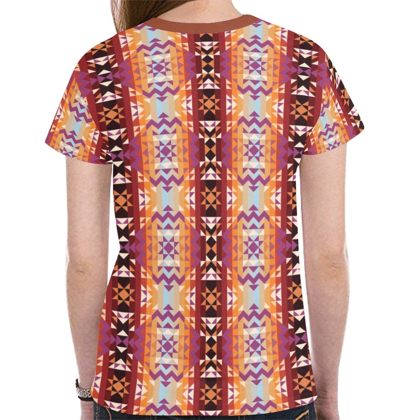 Heatwave New All Over Print T-shirt for Women (Model T45) tshirt e-joyer