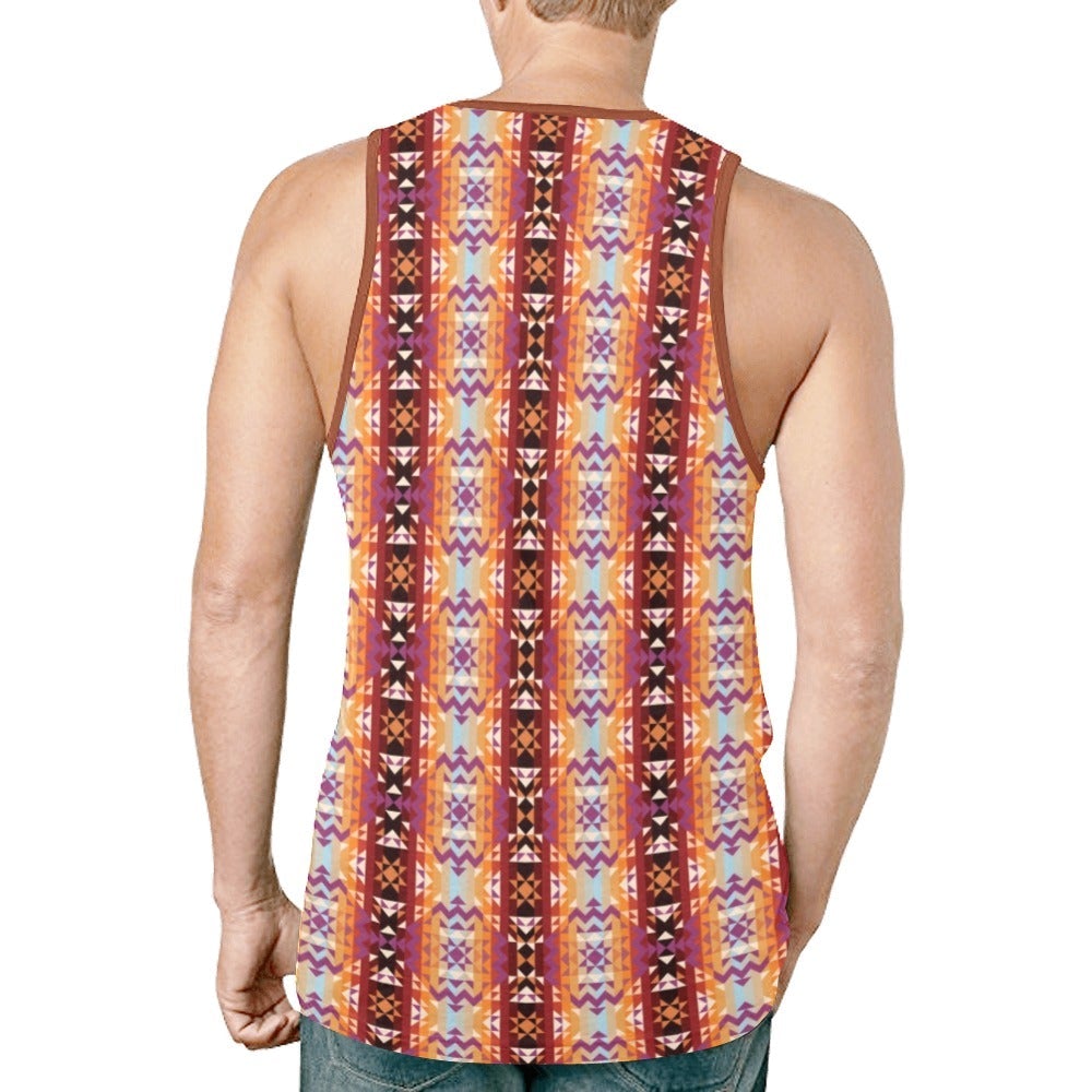 Heatwave New All Over Print Tank Top for Men (Model T46) New All Over Print Tank Top for Men (T46) e-joyer