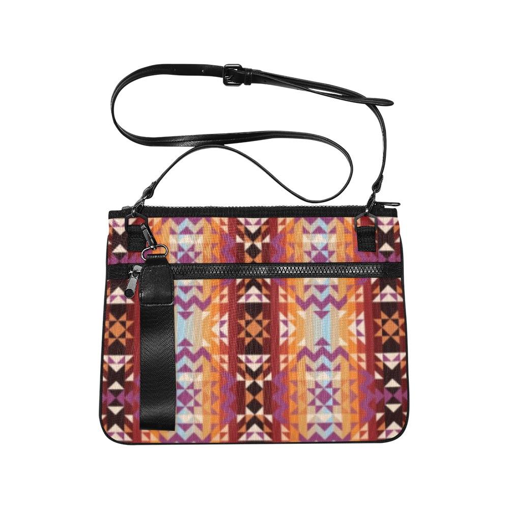 Heatwave Slim Clutch Bag (Model 1668) Slim Clutch Bags (1668) e-joyer