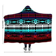 Load image into Gallery viewer, In Between Two Worlds Hooded Blanket 49 Dzine 
