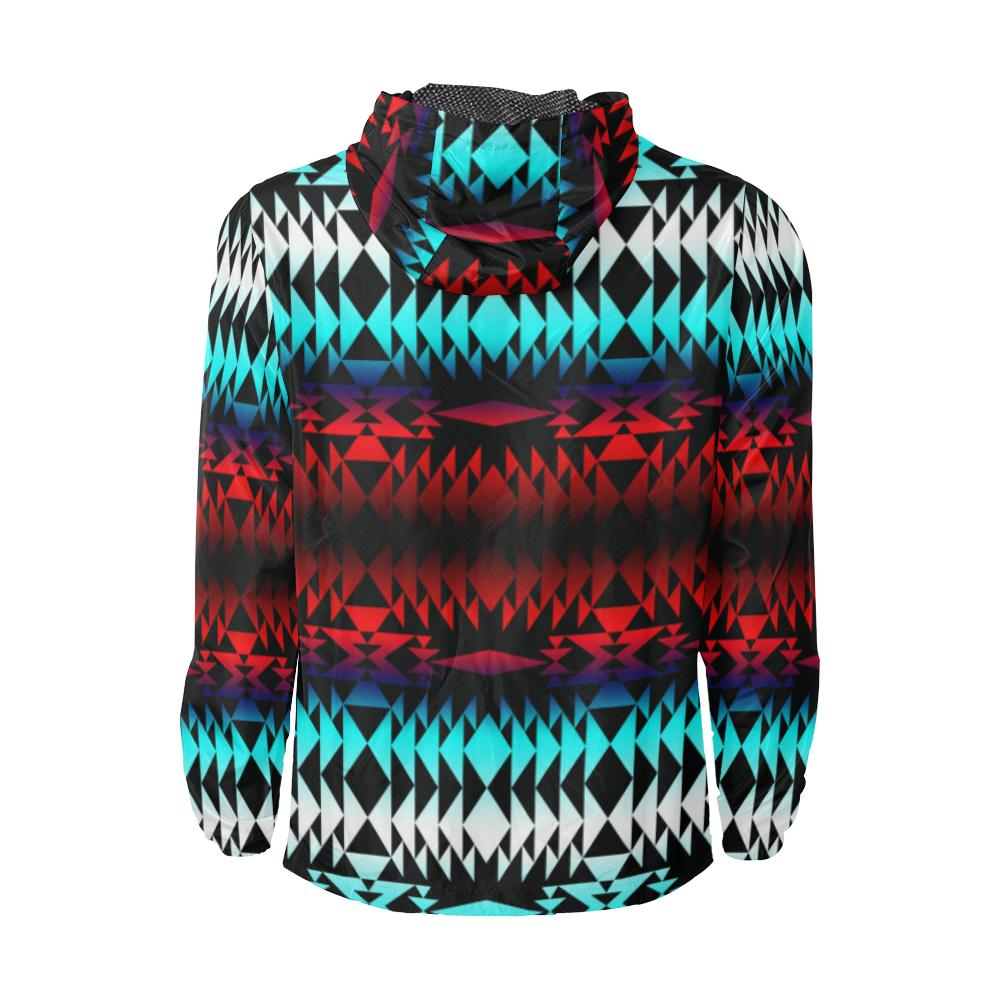 In Between Two Worlds Unisex All Over Print Windbreaker (Model H23) All Over Print Windbreaker for Men (H23) e-joyer