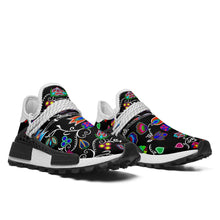 Load image into Gallery viewer, Indigenous Paisley Black Okaki Sneakers Shoes 49 Dzine 

