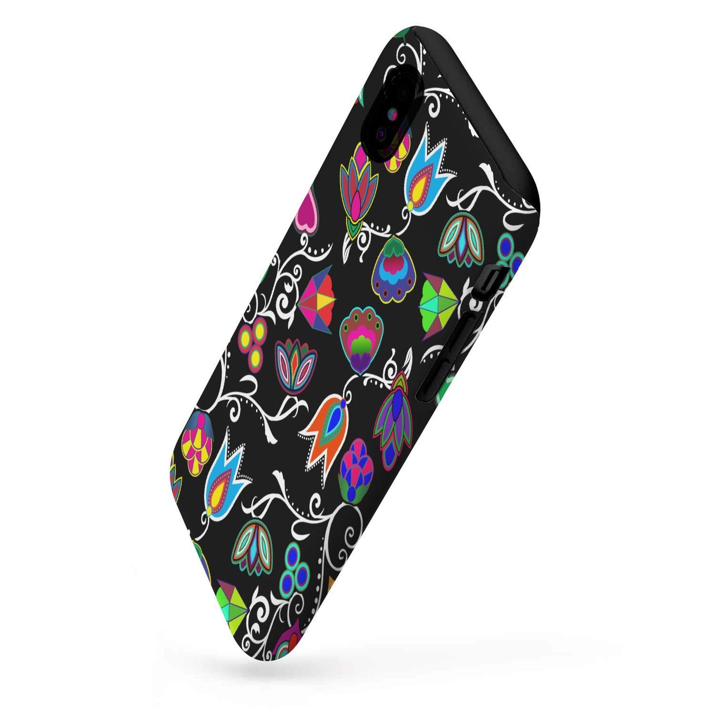 Indigenous Paisley Black Tough Case Tough Case wc-fulfillment