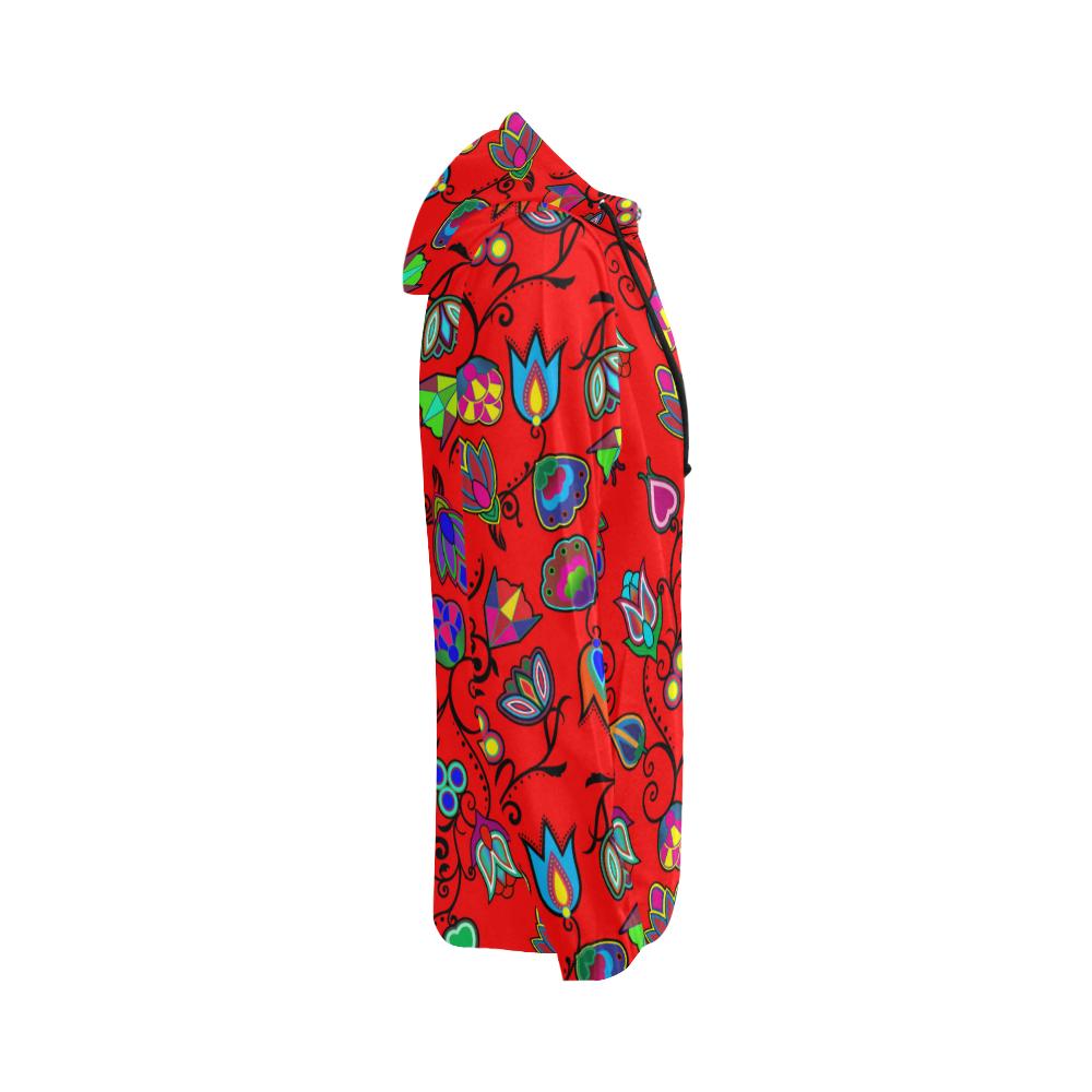 Indigenous Paisley - Dahlia All Over Print Full Zip Hoodie for Women (Model H14) All Over Print Full Zip Hoodie for Women (H14) e-joyer