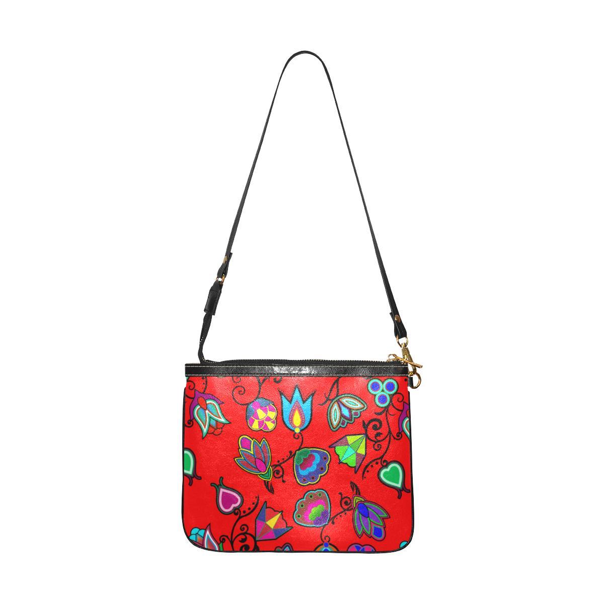 Indigenous Paisley - Dahlia Small Shoulder Bag (Model 1710) Small Shoulder Bag (1710) e-joyer