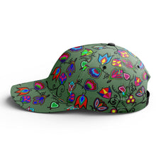 Load image into Gallery viewer, Indigenous Paisley Dark Sea Snapback Hat hat Herman 

