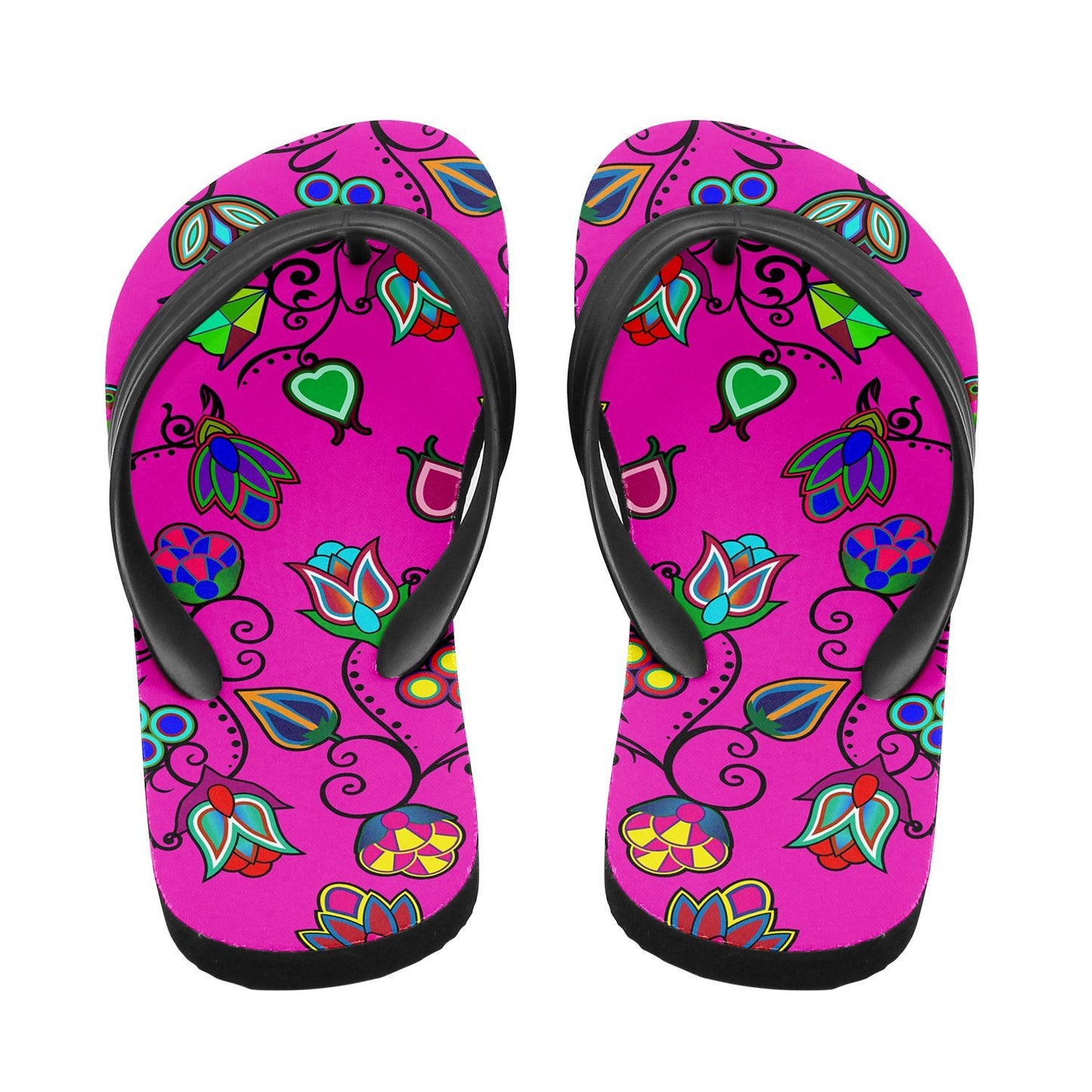 Indigenous Paisley Flip Flops 49 Dzine