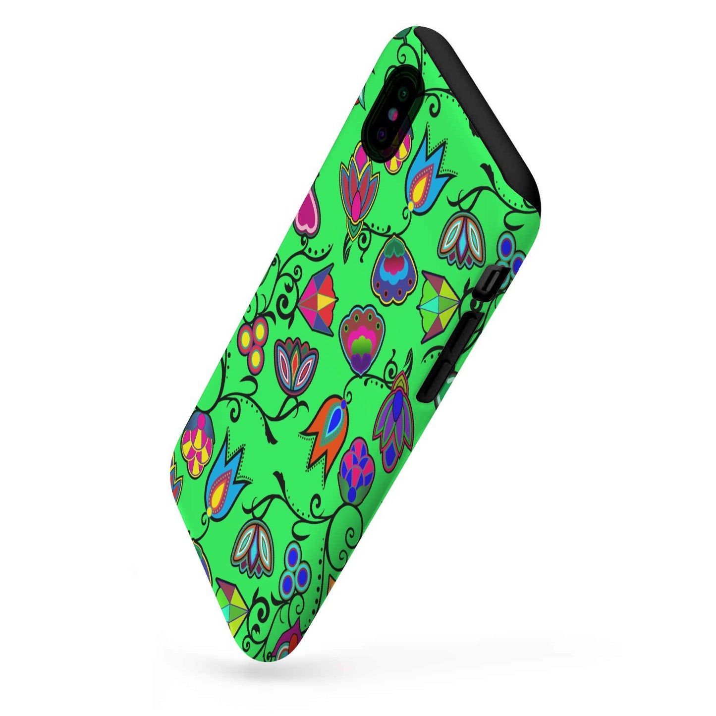 Indigenous Paisley Green Tough Case Tough Case wc-fulfillment