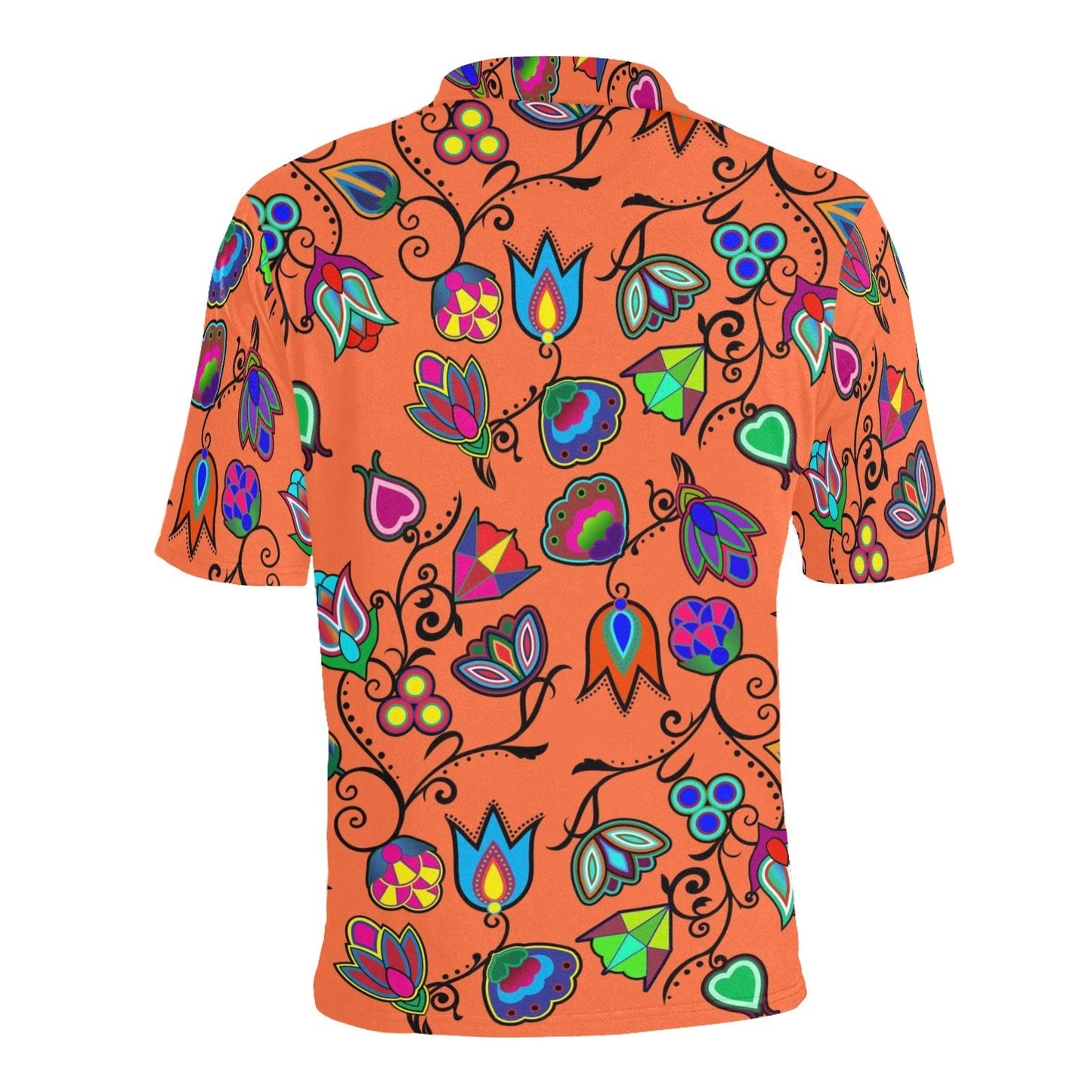 Indigenous Paisley Sierra Men's All Over Print Polo Shirt (Model T55) Men's Polo Shirt (Model T55) e-joyer