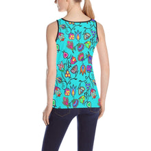 Load image into Gallery viewer, Indigenous Paisley Sky All Over Print Tank Top for Women (Model T43) All Over Print Tank Top for Women (T43) e-joyer 
