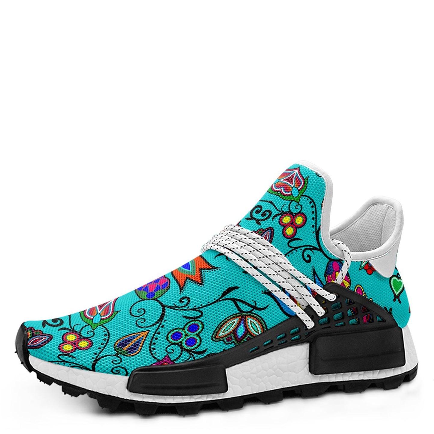 Indigenous Paisley Sky Okaki Sneakers Shoes 49 Dzine