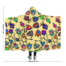 Load image into Gallery viewer, Indigenous Paisley Vanilla Hooded Blanket 49 Dzine 
