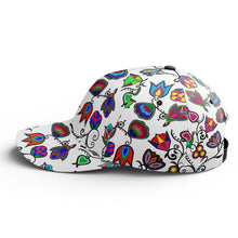 Load image into Gallery viewer, Indigenous Paisley White Snapback Hat hat Herman 

